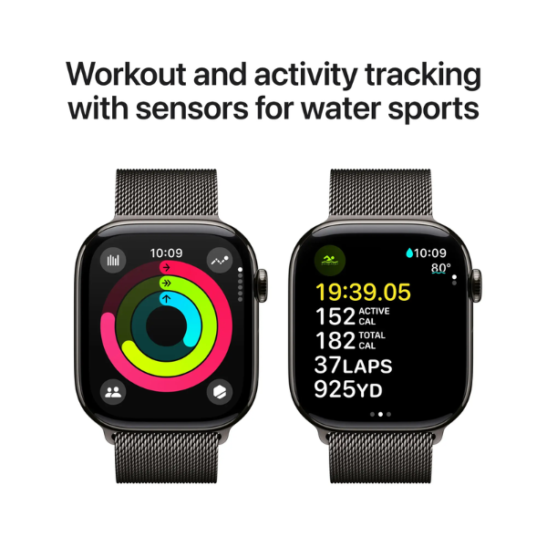 Apple Watch Series 10 46MM (GPS + Cellular) - Slate Titanium