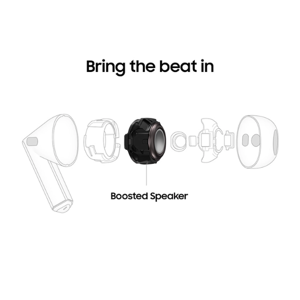 Samsung Galaxy Buds 3 - True Wireless Headphones - Silver