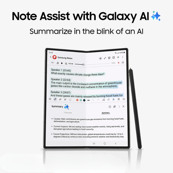 Samsung Galaxy Z Fold 6 512GB 5G - Silver Shadow (Unlocked)