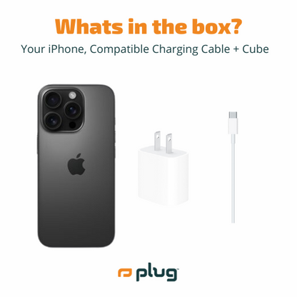 iPhone 15 Plus Black 128GB (Unlocked)